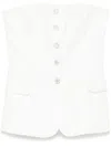 Maje Crystal-buttons Top In White