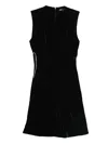 Maje Verziertes Kleid Mit Cut-out In Black