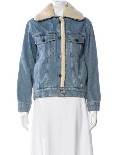 Pre-owned Maje Denim Jacket