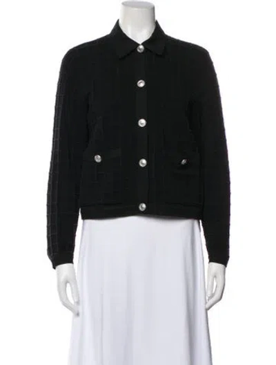 Pre-owned Maje Denim Jacket In Black
