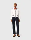 Maje Denim Jeans With Pockets In Multi