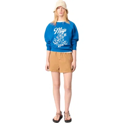 MAJE MAJE DENIM SHORTS