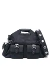 Maje Denim Shoulder Bag