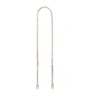 Maje Detachable Handbag Chain In Yellow