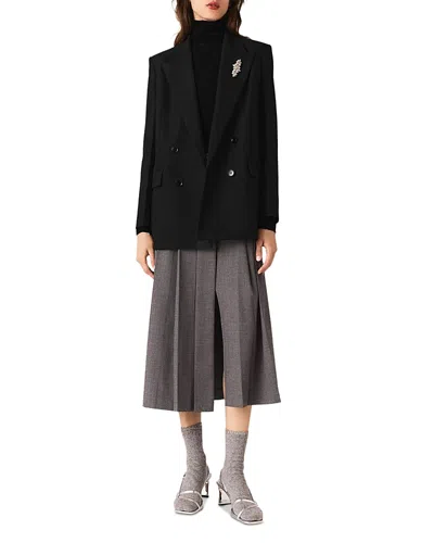 MAJE DOUBLE BREASTED JACKET