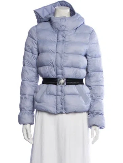 Pre-owned Maje Down Jacket In Blue
