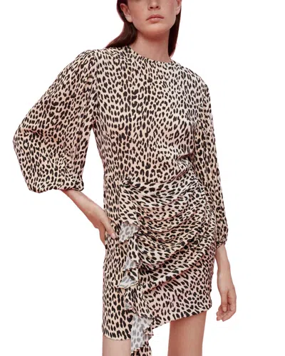 Maje Dress In Animal Print