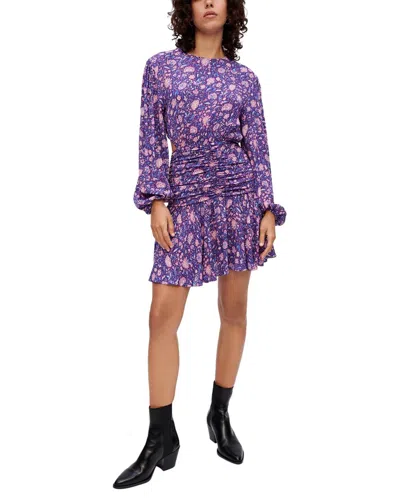 Maje Dress In Purple