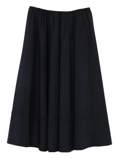 Maje Midirock Mit Stretchbund In Blue