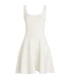 Maje Embellished Mini Dress In White