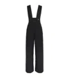 Maje Embellished Straight Dungarees In Black