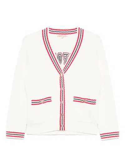 Maje Embroidered Cardigan