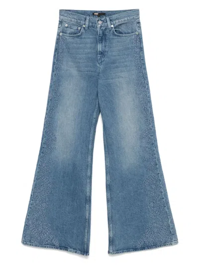 Maje Embroidered Jeans