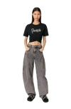 Maje Embroidered T-shirt In Black