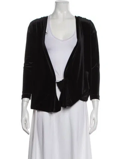 Pre-owned Maje Evening Jacket In Black