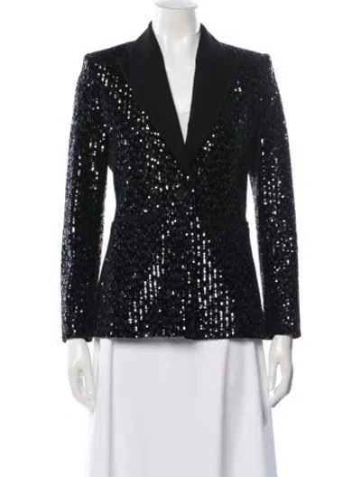 Pre-owned Maje Evening Jacket In Black