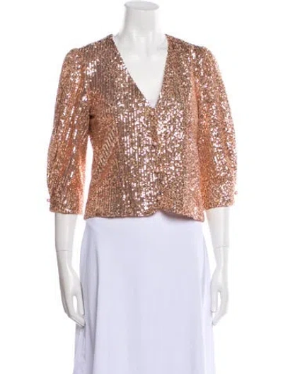 Pre-owned Maje Evening Jacket In Blue