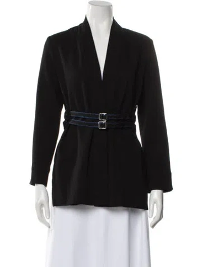 Pre-owned Maje Evening Jacket In Gray