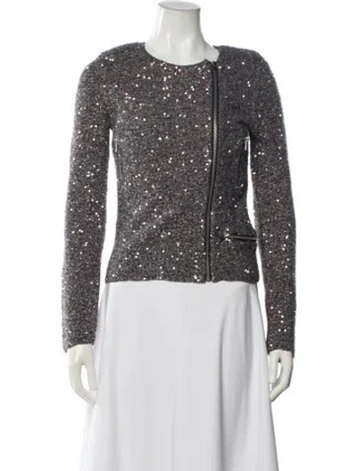 Pre-owned Maje Evening Jacket In Multi