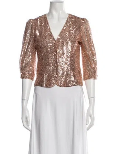 Pre-owned Maje Evening Jacket In Neutral