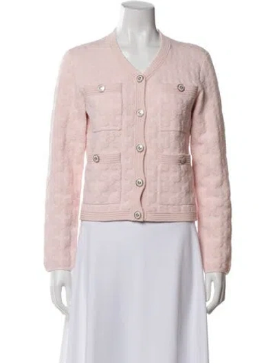 Pre-owned Maje Evening Jacket In Pink