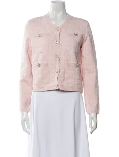 Pre-owned Maje Evening Jacket In Pink