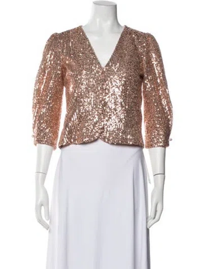 Pre-owned Maje Evening Jacket In Pink