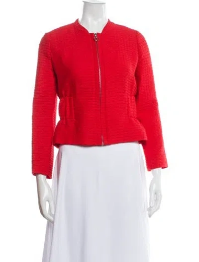 Pre-owned Maje Evening Jacket In Red