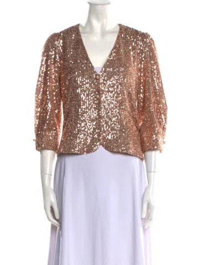 Pre-owned Maje Evening Jacket W/ Tags In Neutral