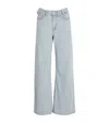 Maje Flared Jeans In Blue