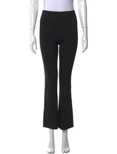 Pre-owned Maje Flared Pants In Black