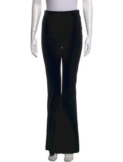 Pre-owned Maje Flared Pants W/ Tags In Black