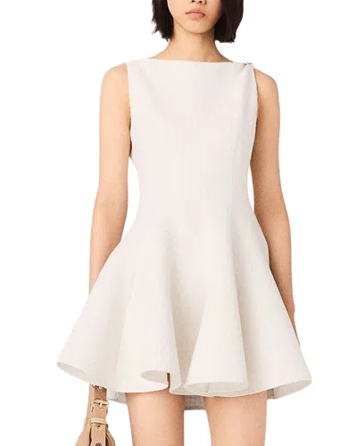 MAJE FLARED TWEED DRESS