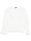Maje Bluse Mit Blumenspitze In Weiss