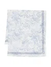 Maje Floral-pattern Scarf In White