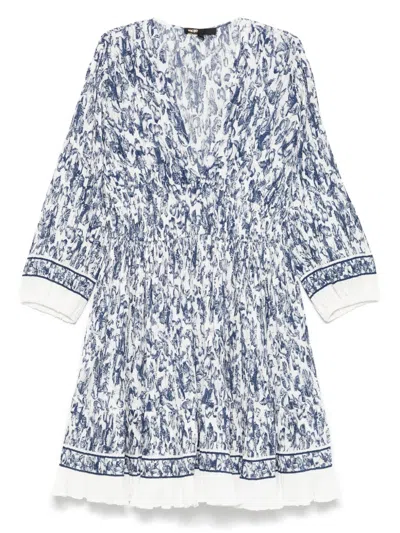 Maje Floral-print Mini Dress