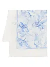 Maje Floral-print Scarf In Neutrals