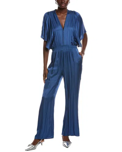 MAJE FLUTTER SLEEVE JUMPSUIT