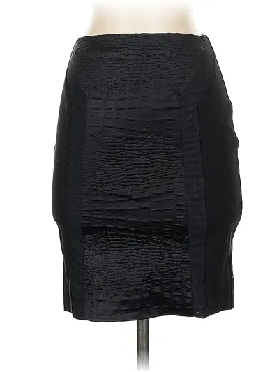 Pre-owned Maje Formal Skirt In Black