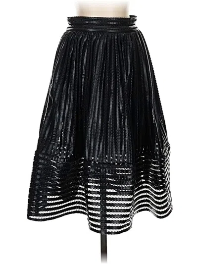 Pre-owned Maje Formal Skirt In Black