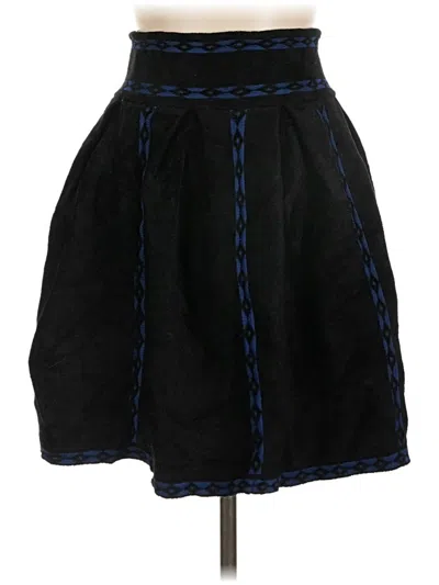 Pre-owned Maje Formal Skirt In Black