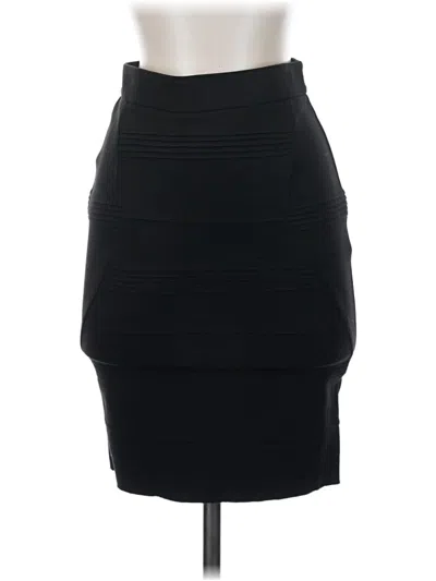 Pre-owned Maje Formal Skirt In Black