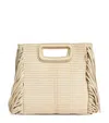 MAJE FRINGED M TOP-HANDLE BAG