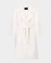 Maje Gimajy Coat In Ecru