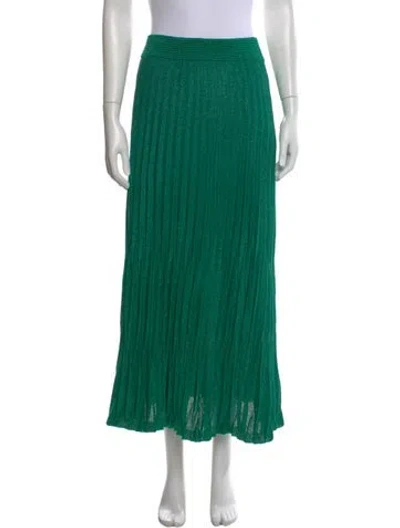 Pre-owned Maje Glitter Accents Long Skirt
