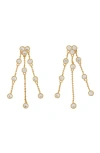 Maje Gold-plated Recycled Brass Earrings In Gold