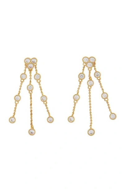 Maje Gold-plated Recycled Brass Earrings