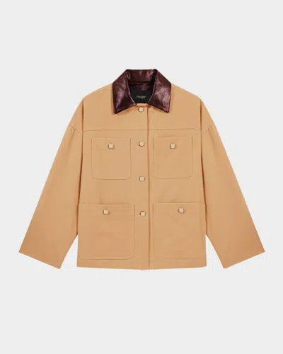 MAJE GOSKETE UTILITY COAT