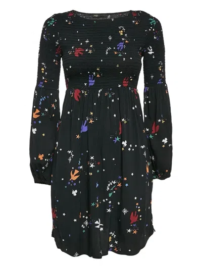 Pre-owned Maje Graphic-print Mini Dress