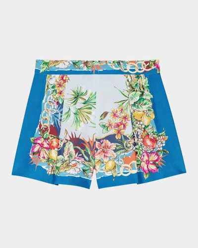 Maje Ianzibi Pleated Shorts